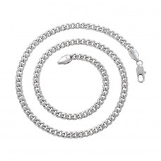 Apzeltīta ķēdīte ar klasisku  pinumu